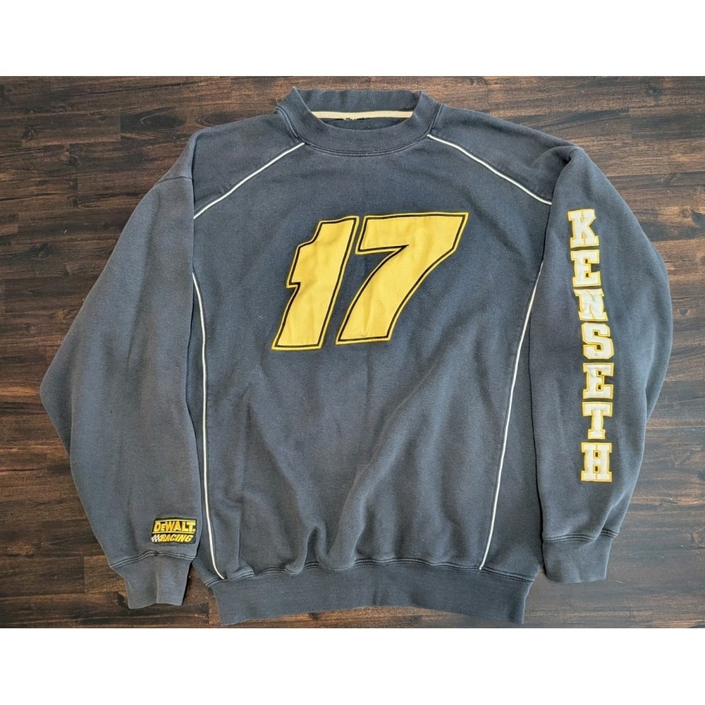 🏎️  VTG Matt Kenseth DeWalt Racing #17 NASCAR Sweatshirt Men's XL Rousch Racing